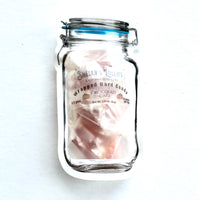 
              Hard Candy Clamp Lid Jar Pouch - Chocolate Cake
            