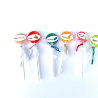 Lollipops Round 1.25 inches - Pina Colada