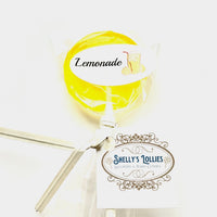 Lollipops Round 1.25 inches - Lemonade
