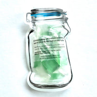
              Hard Candy Clamp Lid Jar Pouch - Lime
            