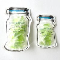 Hard Candy Clamp Lid Jar Pouch - Melon
