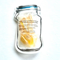 Hard Candy Clamp Lid Jar Pouch - Peach Lemonade