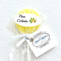 
              Lollipops Round 1.25 inches - Pina Colada
            